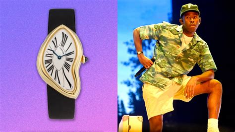 cartier tyler the creator watch|Tyler, The Creator's Cartier Crash is a ticking tocking paradox.